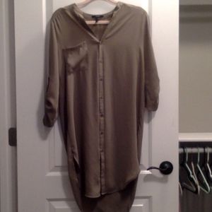 Olive green tunic